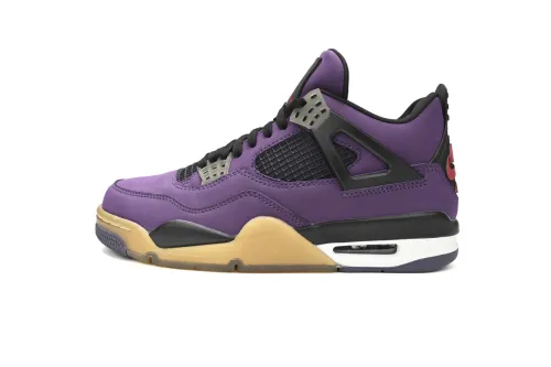 LJR Travis Scott x Air Jordan 4 Retro 'Purple Suede 766296