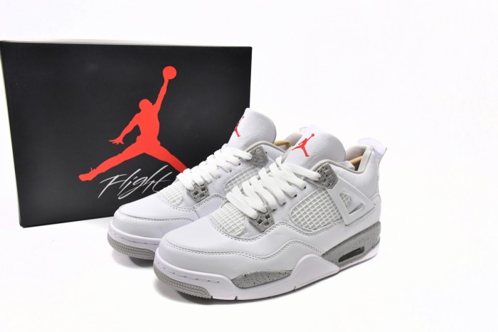 [Flash Sale]LJR Air Jordan 4 White Oreo CT8527-100