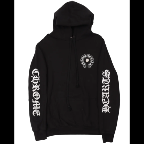 Chrome Hearts Bella Leather Patch Hoodie-2