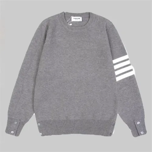 4-Bar Stripe Shetland Wool Sweater MKA317A01085