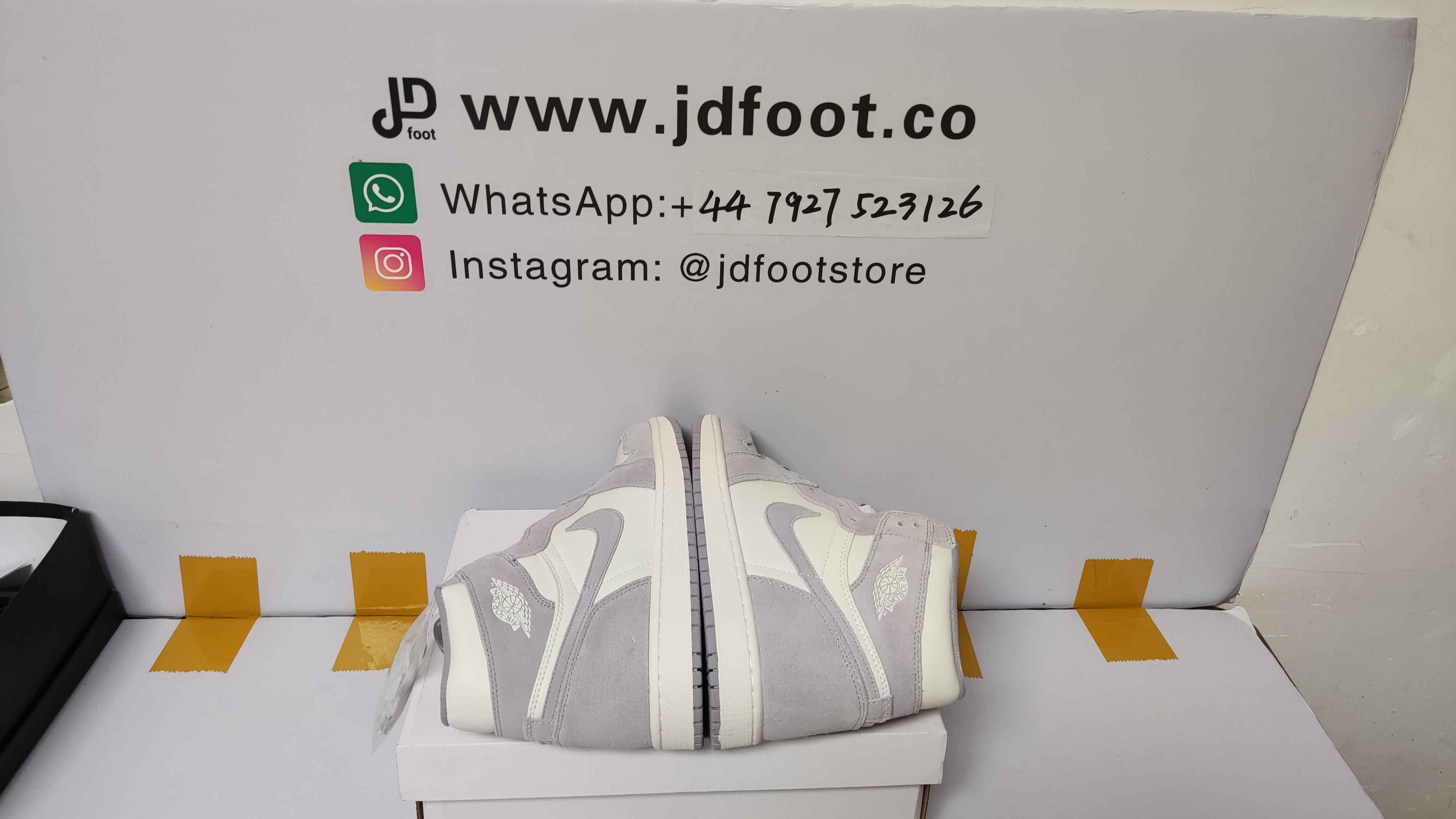 QC Picture Replica ordan 1 Retro High Pale Ivory From Jdfoot