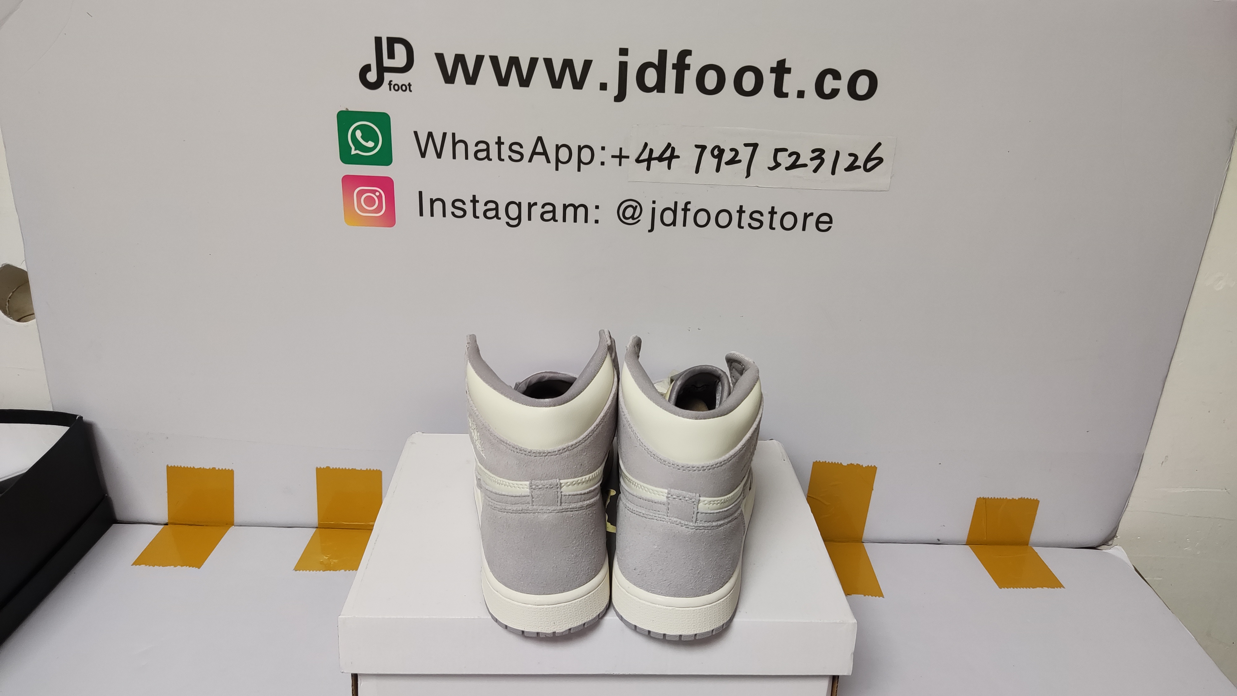 QC Picture Replica ordan 1 Retro High Pale Ivory From Jdfoot