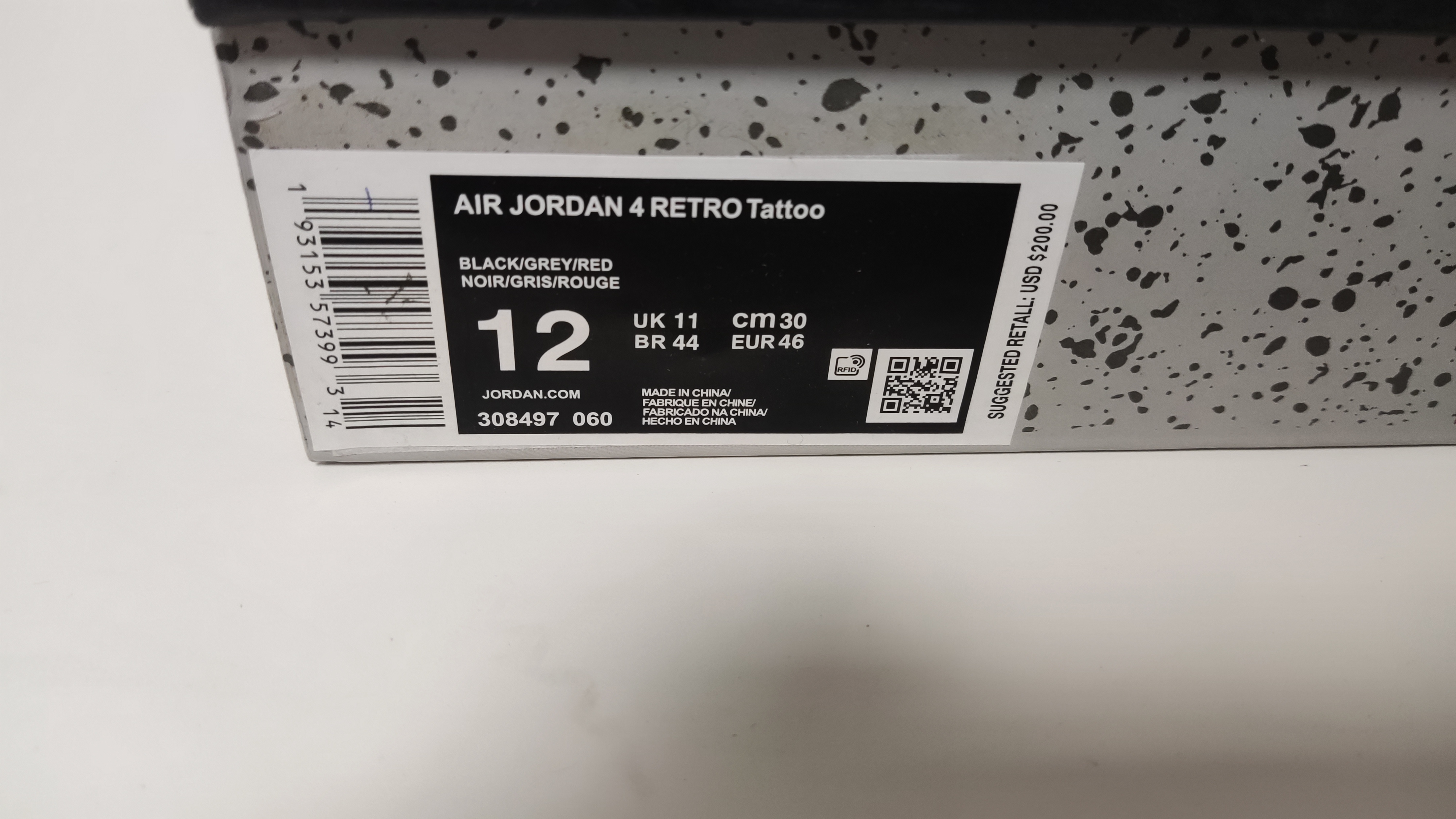QC Picture Replica Jordan 4 OFF White Bred From Jdfoot