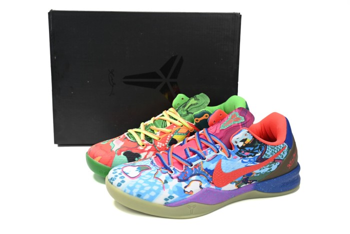 LJR Nike What The Kobe 8 Electric Orange/Deep 635438-800