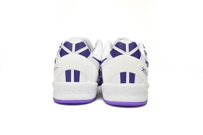 LJR Nike Kobe 8 Protro White Court Purple FQ3549-100