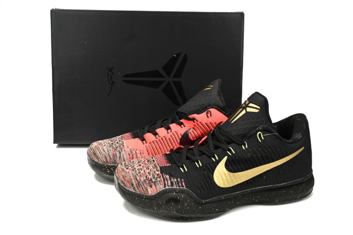 LJR Nike Kobe 10 Elite Low Christmas 802560-076