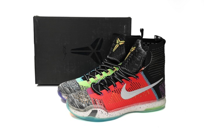 LJR Nike Kobe 10 Nike Kobe 10 Elite What The 815811-900