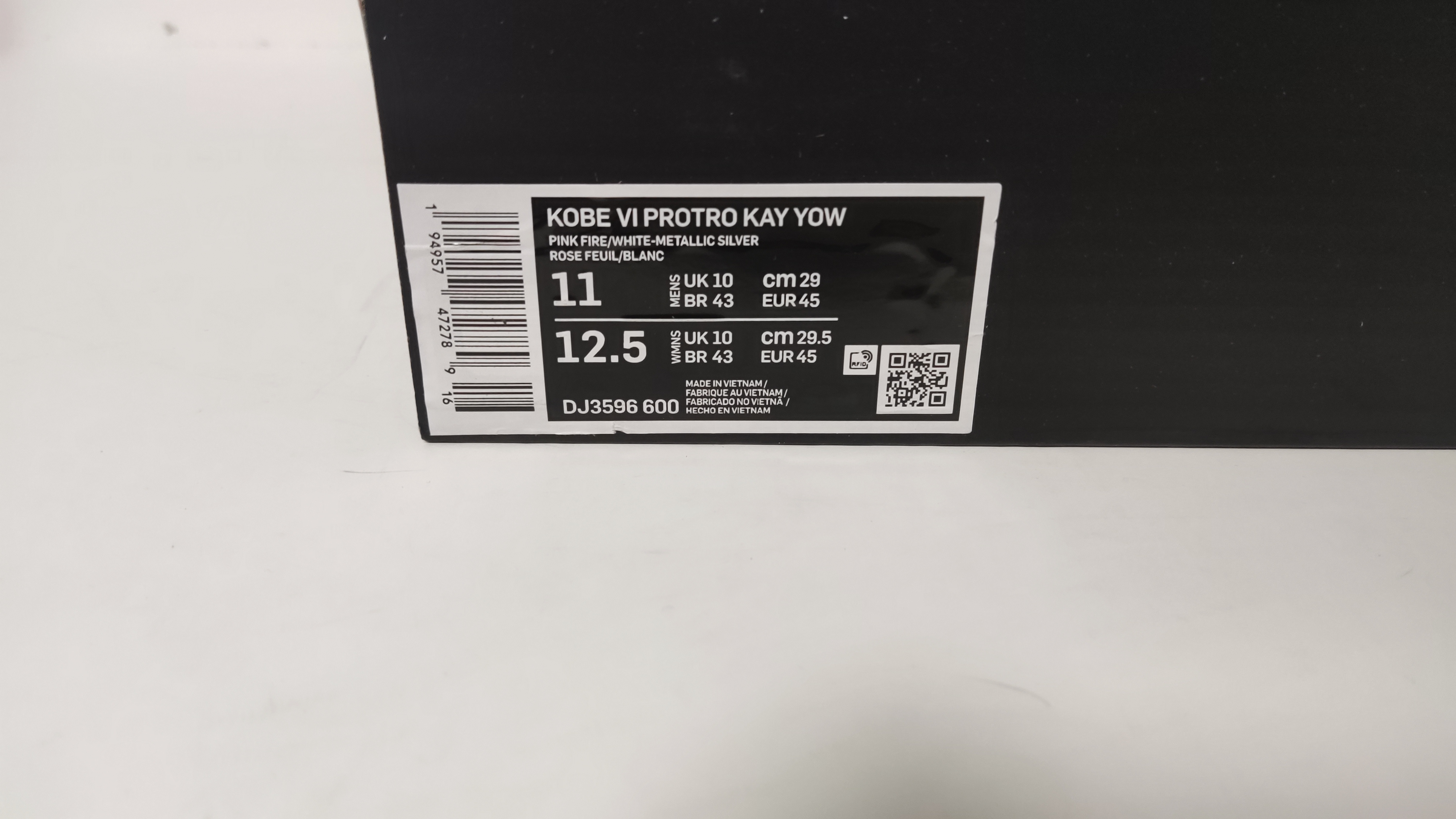 Quality Check Picture Replica Nike Kobe 6 Think Pink From Jdfoot