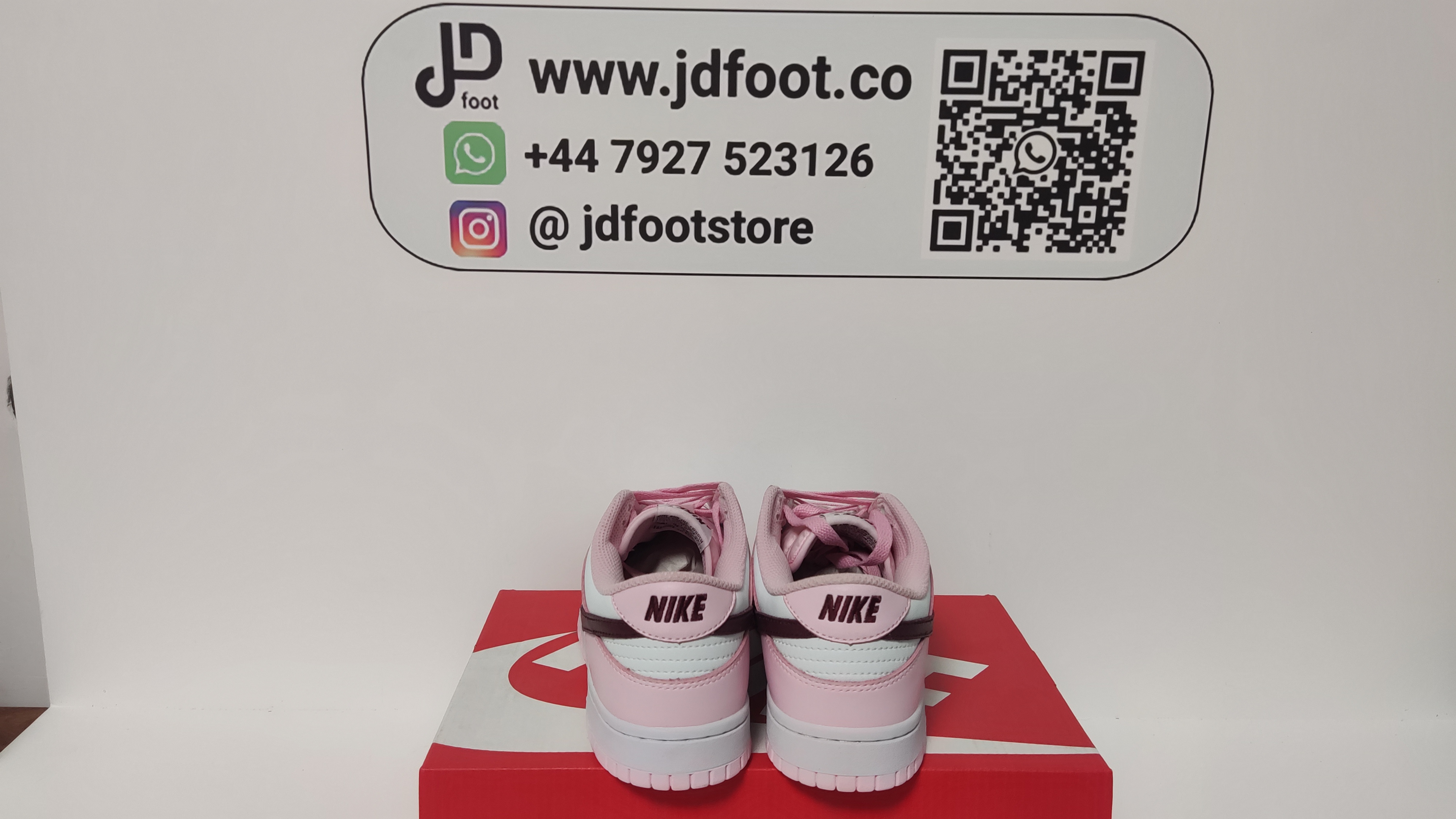 QC Picture Replica Dunk Low Strawberry Powder From Jdfoot