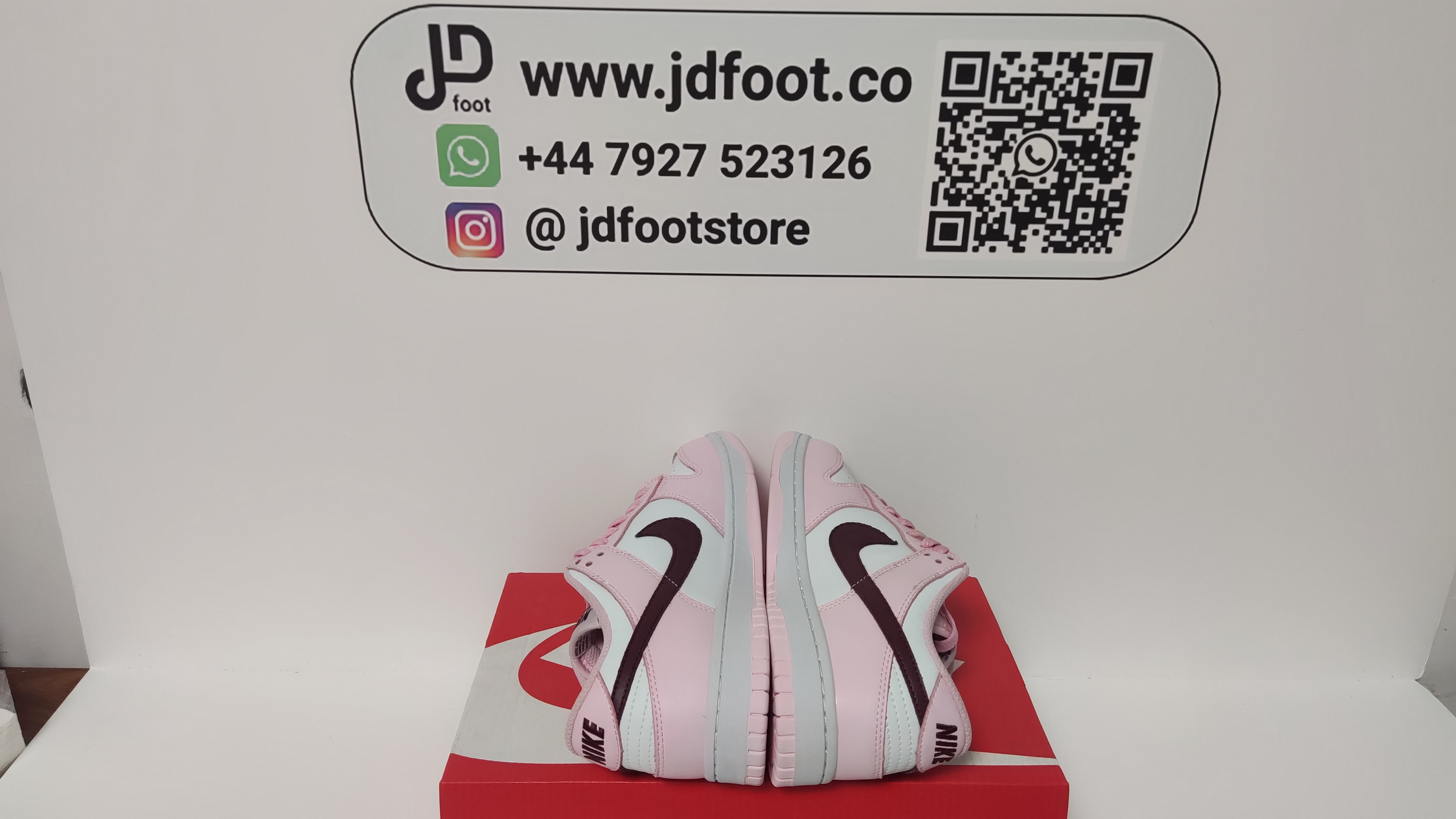 QC Picture Replica Dunk Low Strawberry Powder From Jdfoot