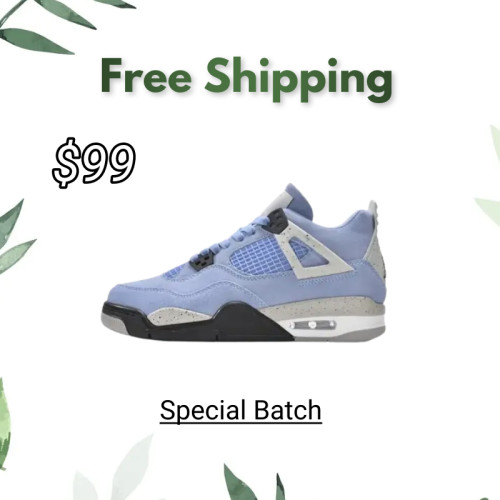 [Special Batch] Free Shipping Air Jordan 4 SE University Blue CT8527-400