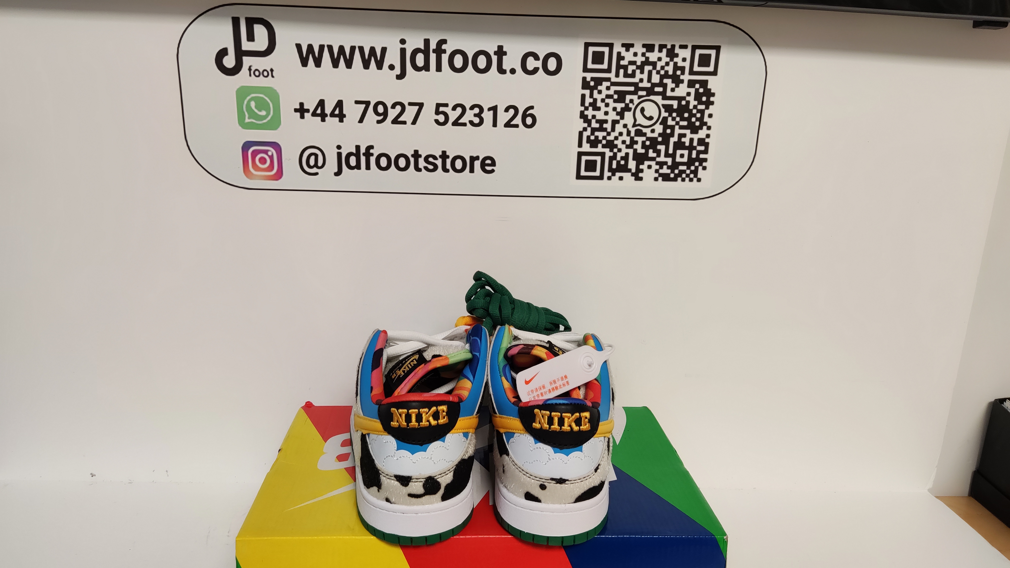 QC Picture Replica Nike Dunks Ben & Jerry's Chunky Dunky From Jdfoot