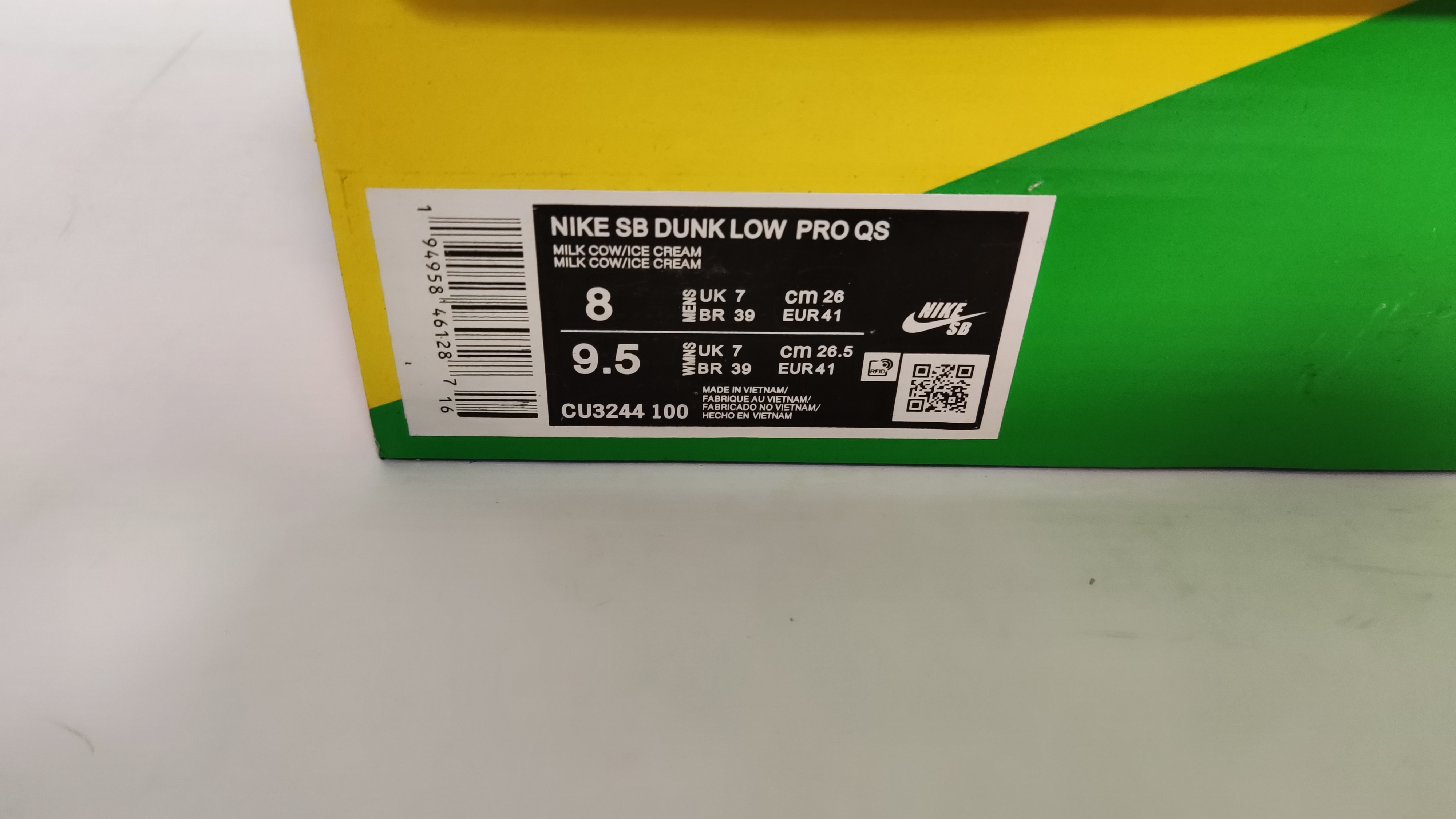 QC Picture Replica Nike Dunks Ben & Jerry's Chunky Dunky From Jdfoot
