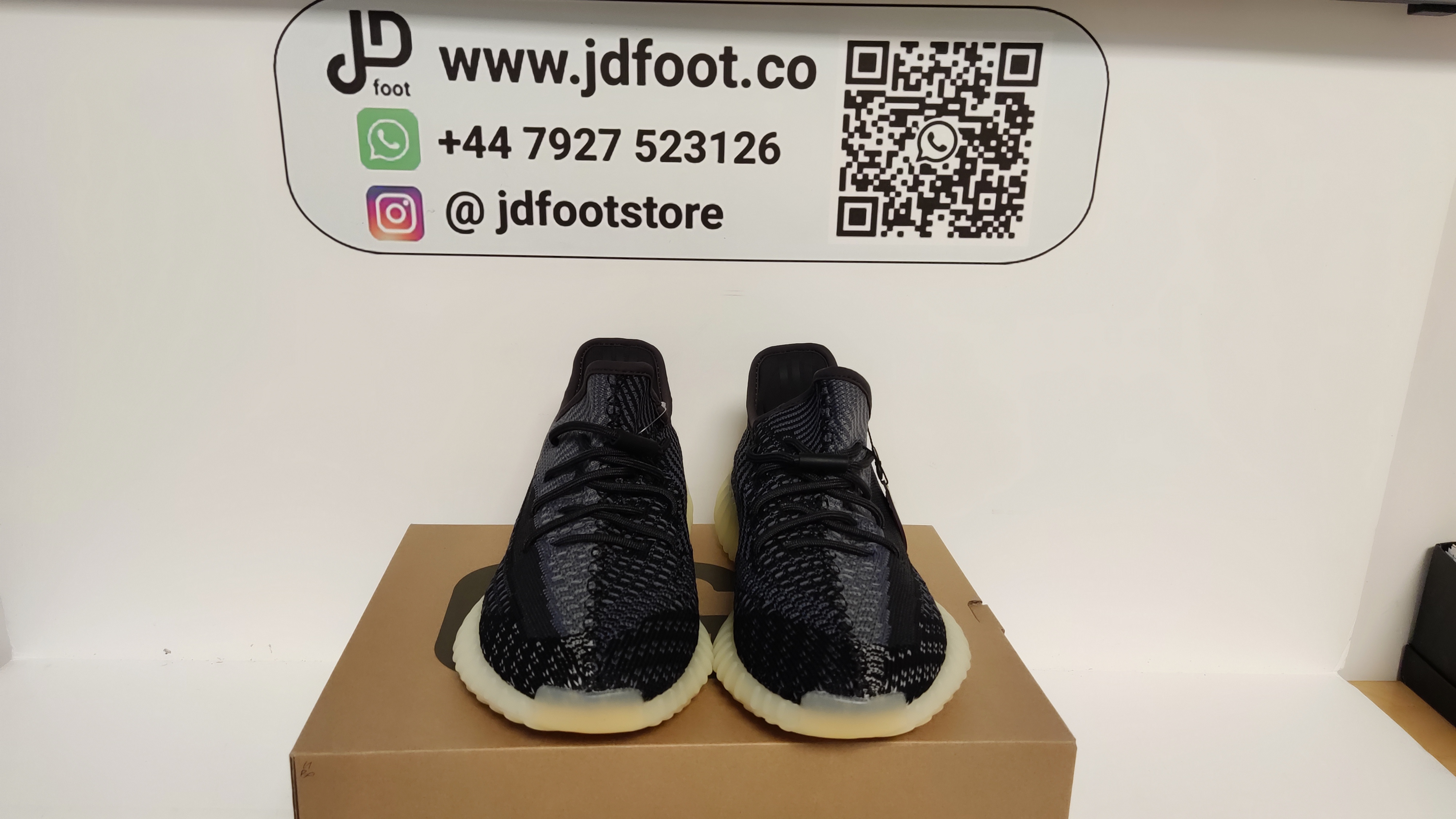 QC Picture Replica Yeezy 350 Carbon From Jdfoot