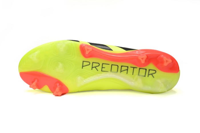OG Adidas Predator Mutator 20.1 Low Black Yellow Tie Laces IG1803