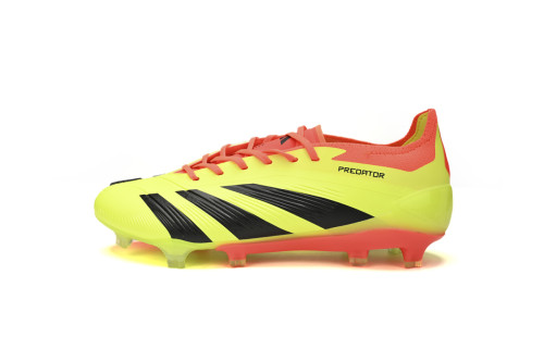 OG Adidas Predator Mutator 20.1 Low Black Yellow Tie Laces IG1803