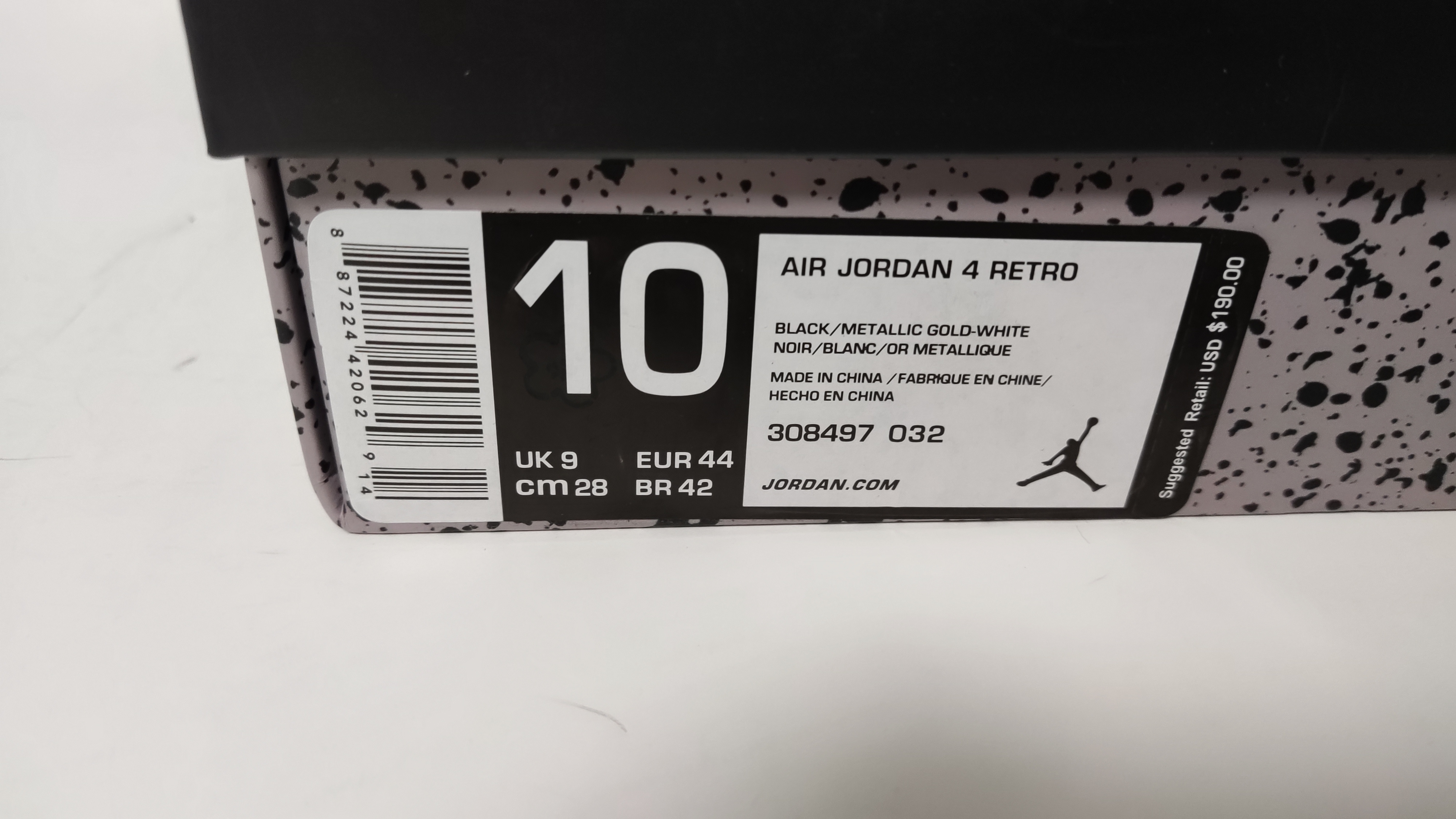 QC Picture Replica Jordan 4 Retro Royalty From Jdfoot