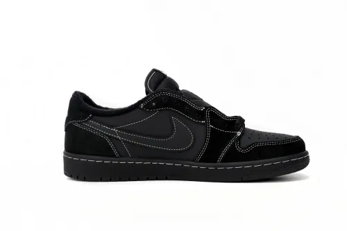 [Special Batch] Free Shipping Travis Scott x Air Jordan 1 Low Black Phantom DM7866-001
