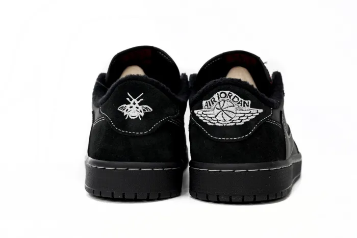 [Special Batch] Free Shipping Travis Scott x Air Jordan 1 Low Black Phantom DM7866-001
