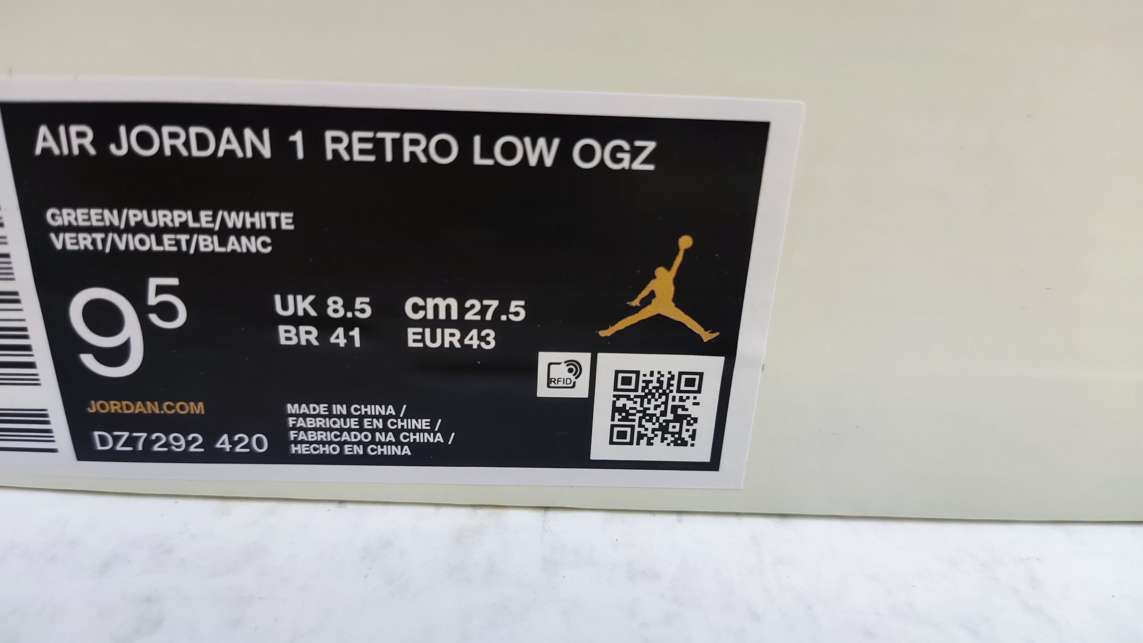 QC Picture Zion Williamson x Replica Jordan 1 Low OG Voodoo From Jdfoot