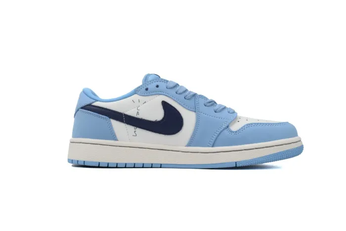LJR Travis Scott x Air Jordan 1 Low Blue DM7688-400