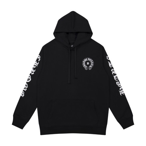 Chrome Hearts Bella Leather Patch Hoodie-2