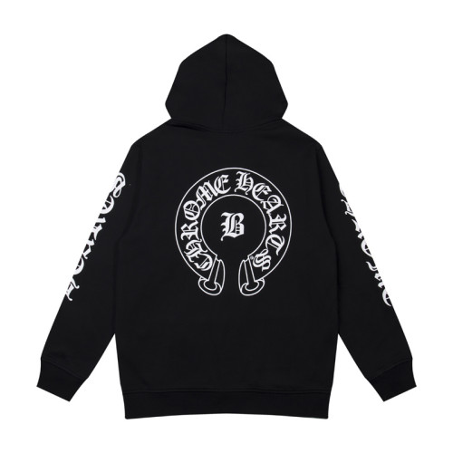 Chrome Hearts Bella Leather Patch Hoodie-2