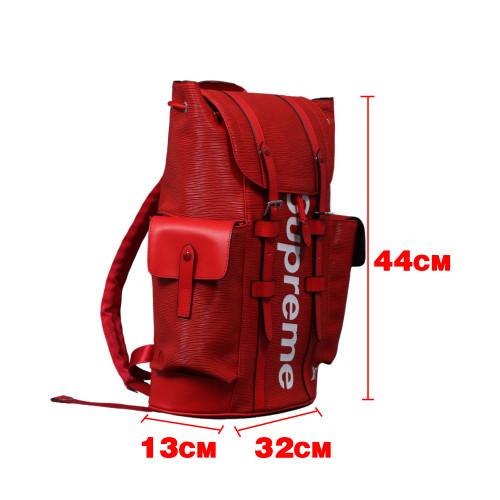 Supreme Red & White Backpack