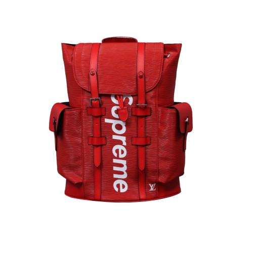 Supreme Red & White Backpack