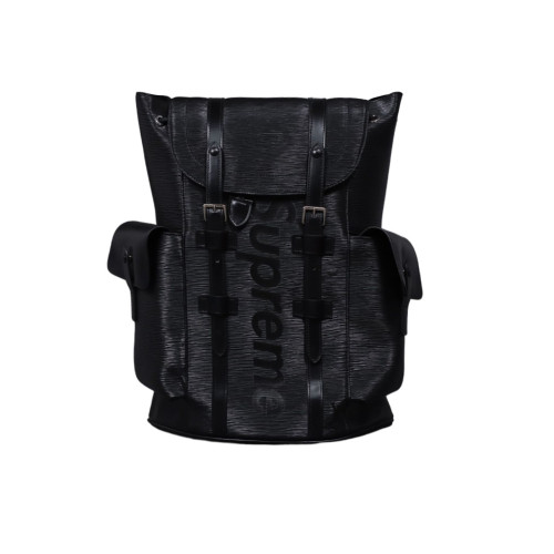 Supreme Black Christopher Backpack