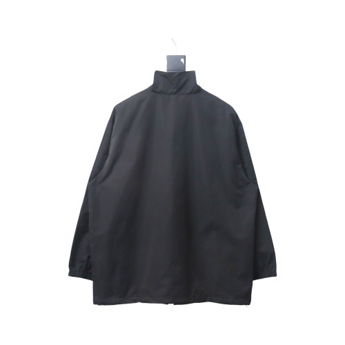 Balenciaga Patchwork Letter Jacket Black/White