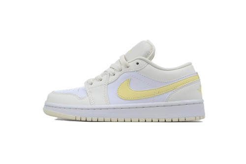 LJR Air Jordan 1 Low White Yellow FV8486-181