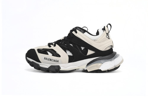 Balenciaga Tess S.Black Rice White Black 542436 W3SU5 9791