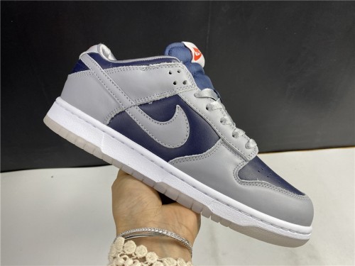 NIKE DUNK LOW COLLEGE NAVY GREY