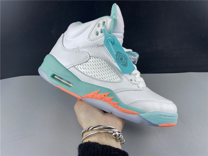 JORDAN 5 LIGHT AQUA