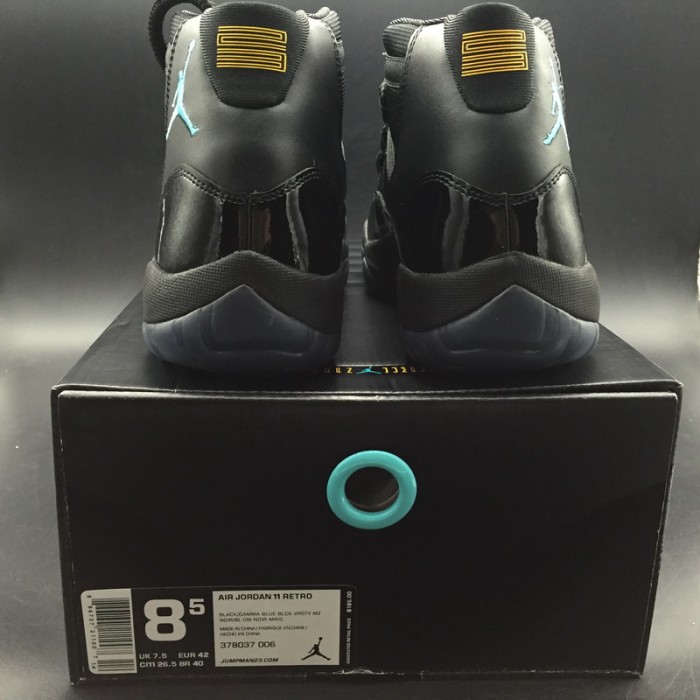 JORDAN 11 RETRO GAMMA BLUE