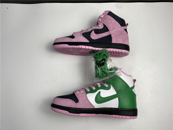NIKE SB DUNK HIGH INVERT CELTICS