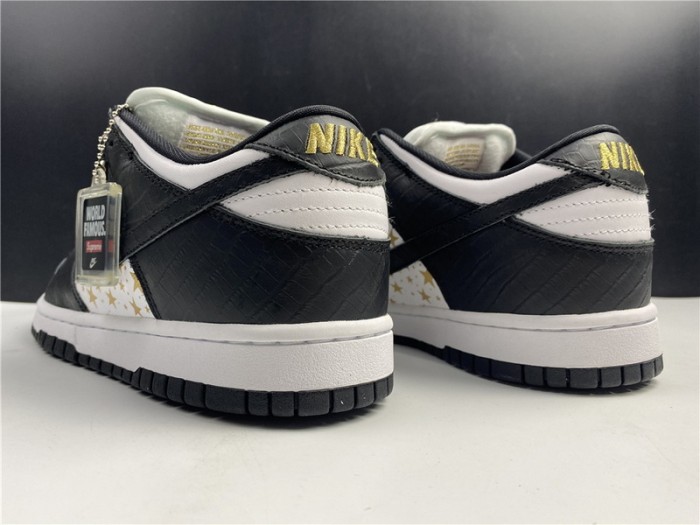 NIKE SB DUNK LOW SUPREME STARS BLACK (2021)