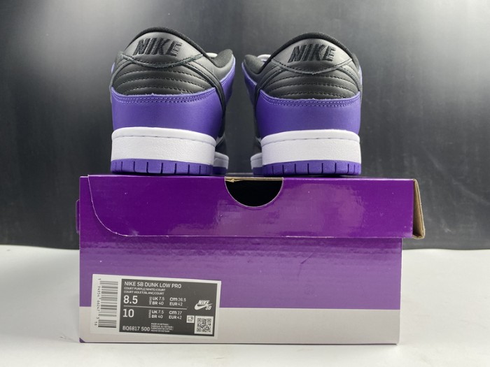 NIKE SB DUNK LOW COURT PURPLE