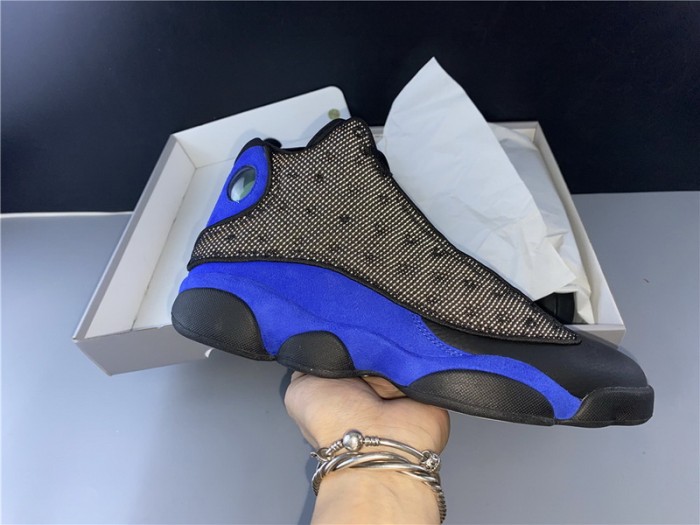 JORDAN 13 RETRO BLACK HYPER ROYAL