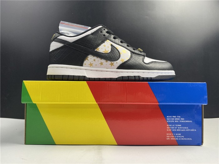 NIKE SB DUNK LOW SUPREME STARS BLACK (2021)