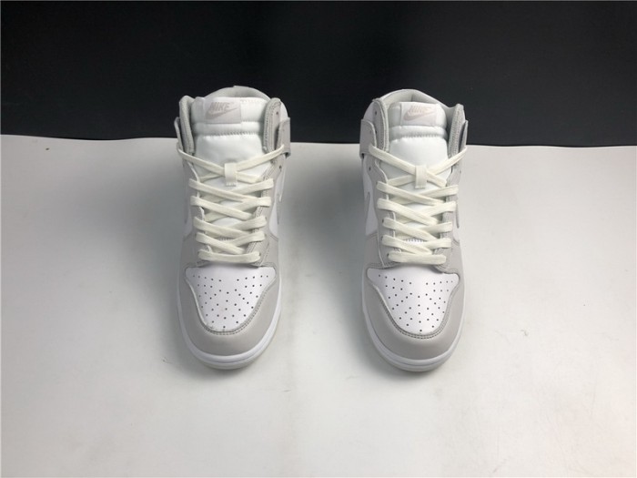 NIKE DUNK HIGH RETRO WHITE VAST GREY