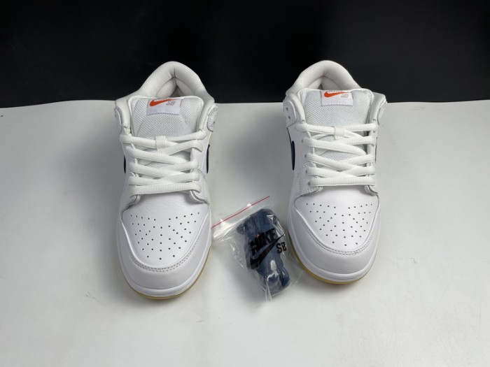 NIKE SB DUNK LOW ORANGE LABEL WHITE NAVY