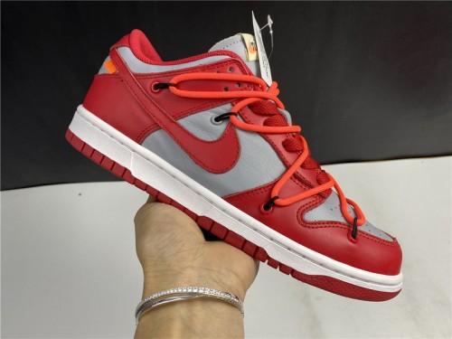 Nike Dunk Low Off-White University Red