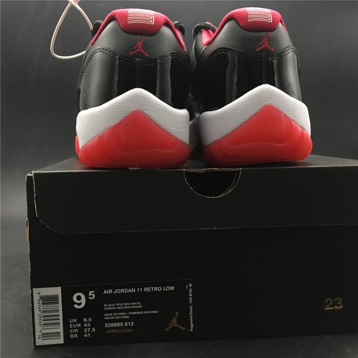 JORDAN 11 RETRO LOW BRED