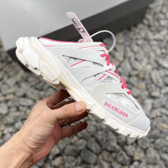 Balenciaga Sneaker Tess s.Gomma  MAILLE WHITE/ORANGE