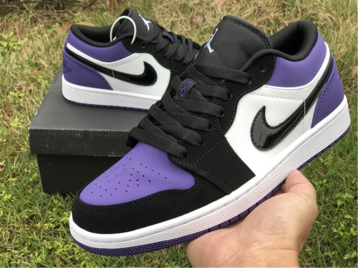 Air Jordan 1 Low Court Purple