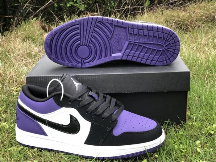 Air Jordan 1 Low Court Purple
