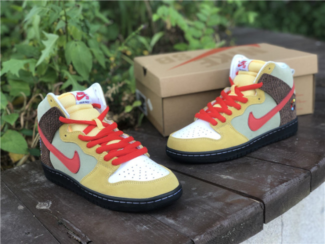 Color Skates x Nike SB Dunk High Kebab and Destroy