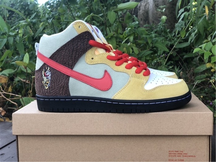 Color Skates x Nike SB Dunk High Kebab and Destroy